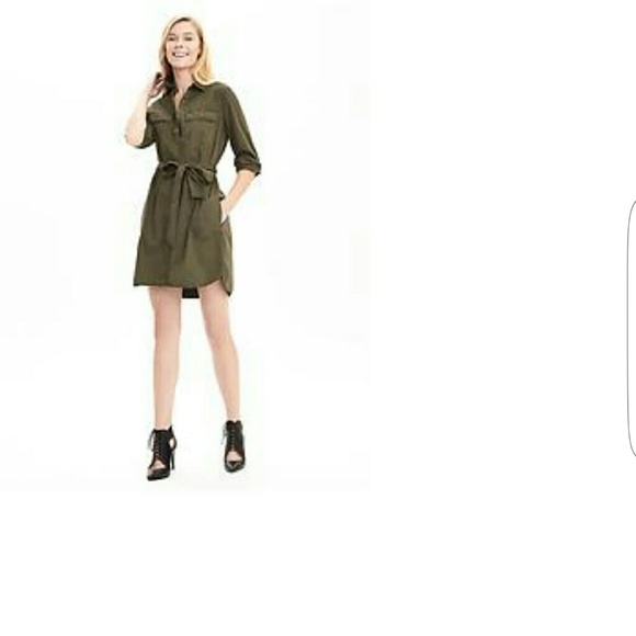 Banana Republic Shirt Dress size 10