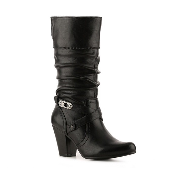 White Mountain Wide Calf Wide Width Boots