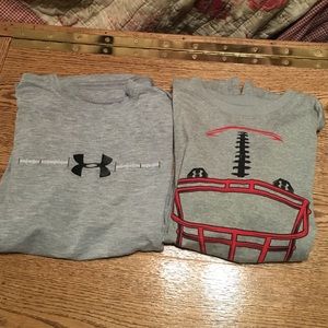 2 Boy's Under Armour shirts