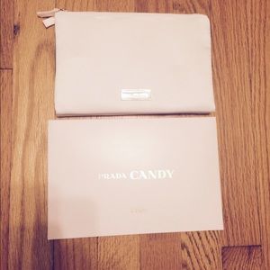 Prada cosmetic bag