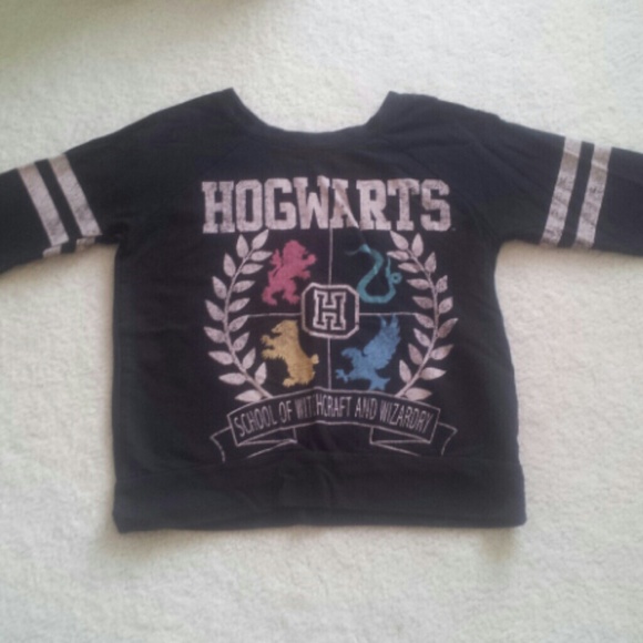 Hogwarts Varsity Striped Sweatshirt