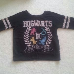 Hogwarts Varsity Striped Sweatshirt