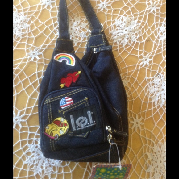 Small denim purse/bag/organizer