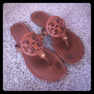 Tory Burch Miller Sandals - Vintage Vachetta 8.5