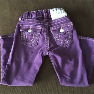 True Religion purple denim