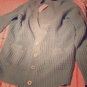 *brand new* Mint green Oversized cardigan