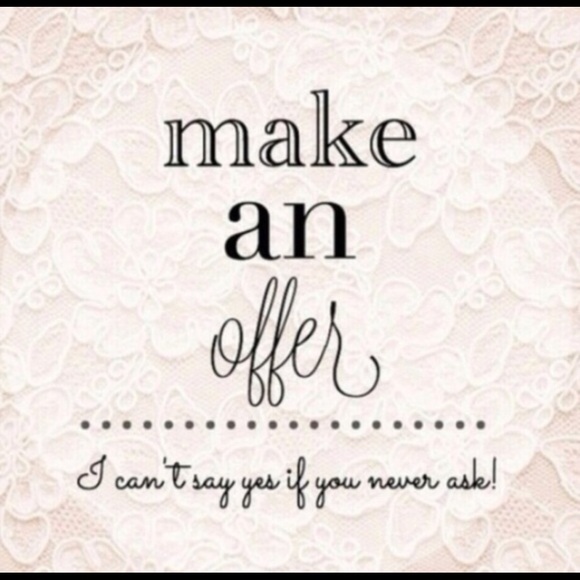 Like the item but not the price make an offer❤️