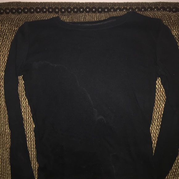 Girls L/S Black Shirt