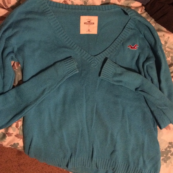 Hollister sweater blue size X small
