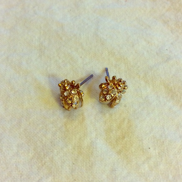 Stella & Dot Lady bug Stud Earrings