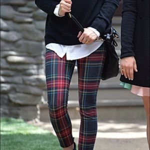 Plaid Leggings (as seen on Spencer from PLL)