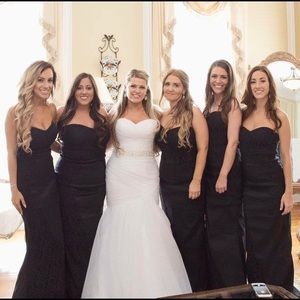 Stunning black mermaid style dress