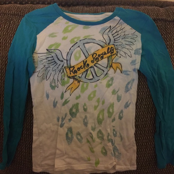 Girls Raglan Style Shirt
