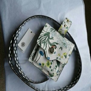 Printed Leather Belt Bag