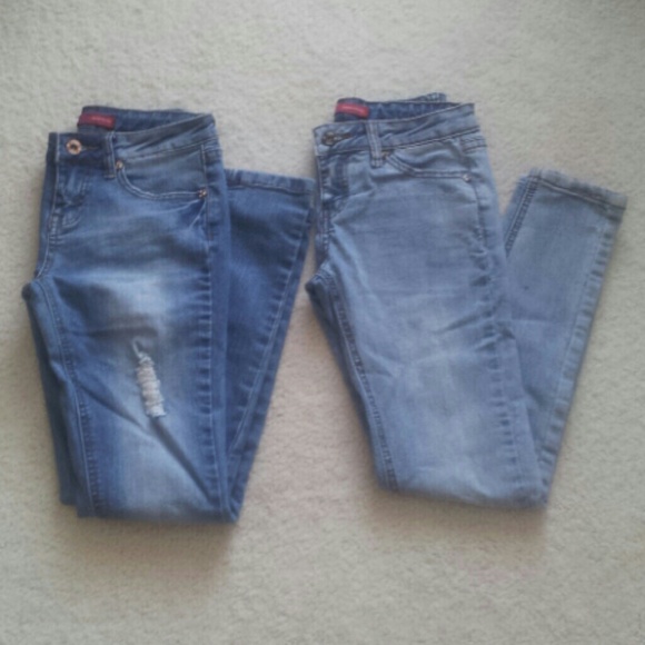 2-Pack Girl's Denim Jeans