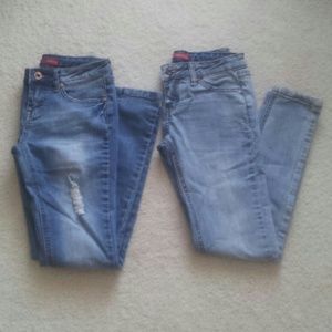 2-Pack Girl's Denim Jeans