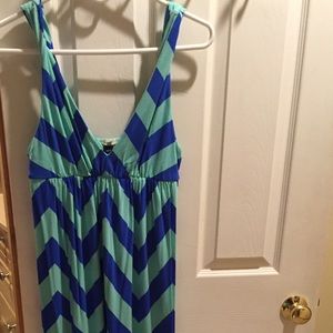 Jcrew long dress size med