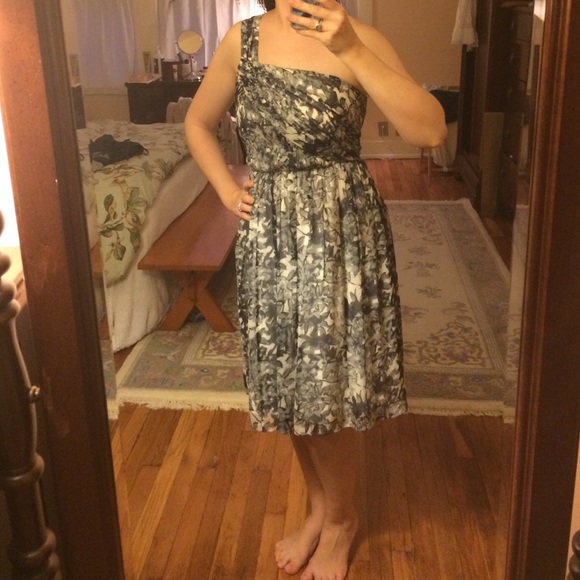 J Crew Collection sz2 One shoulder event dress