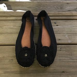 LUCKY BRAND black slip on's NWT!!