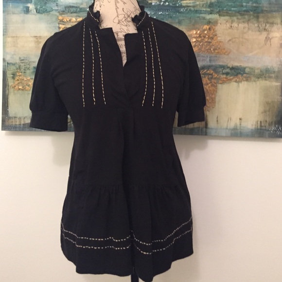 Velvet Tops - Short sleeved ruffled top by Velvet