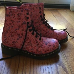 Floral Doc Martens