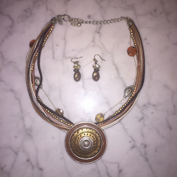 Chico's necklace and earrings!