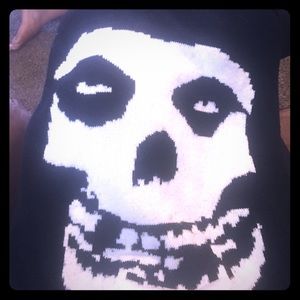 Misfits long sleeve sweater.