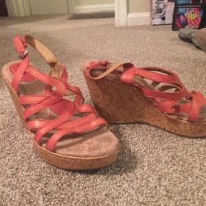 BORN wedges. Cute and comfy!