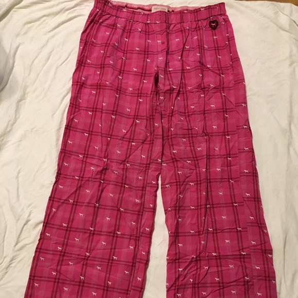 Vs pink pajama pants