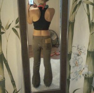 Levi's Tab Twills lowrise tan twill pants size 7m