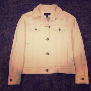 NWT J.Crew Denim Jacket in Ecru (off-white)