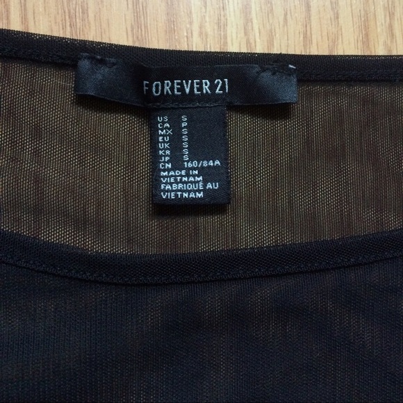 Forever 21 Sheer Sleeved Dress - Picture 2 of 2