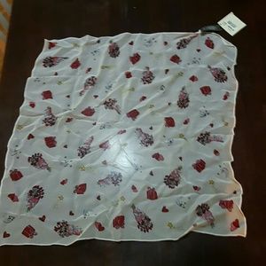 ECHO 100% silk scarf