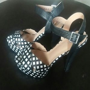 Forever 21 checkered heels