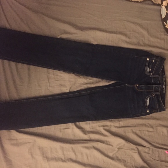 Straight legged American eagle jeans