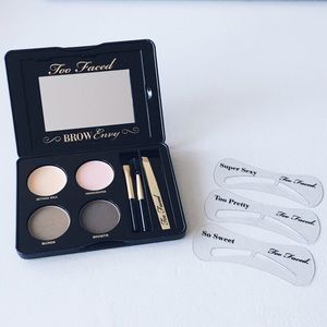 NEW Too Faced "Brow Envy" Shaping + Defining Kit