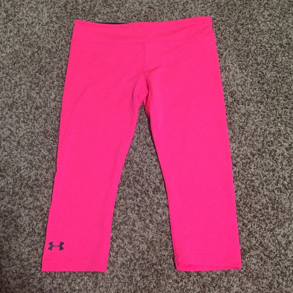BRAND NEW hot pink under armor athletic pants