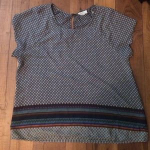 Forever 21 Plus Printed Blouse