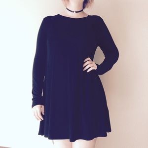 Forever 21 Long sleeve trapeze dress