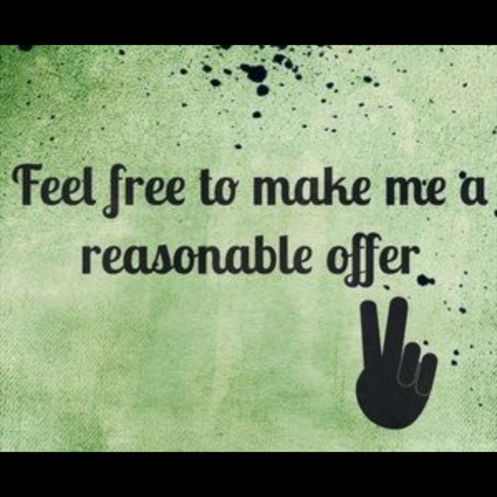 I accept offers! I will close my closet for travel