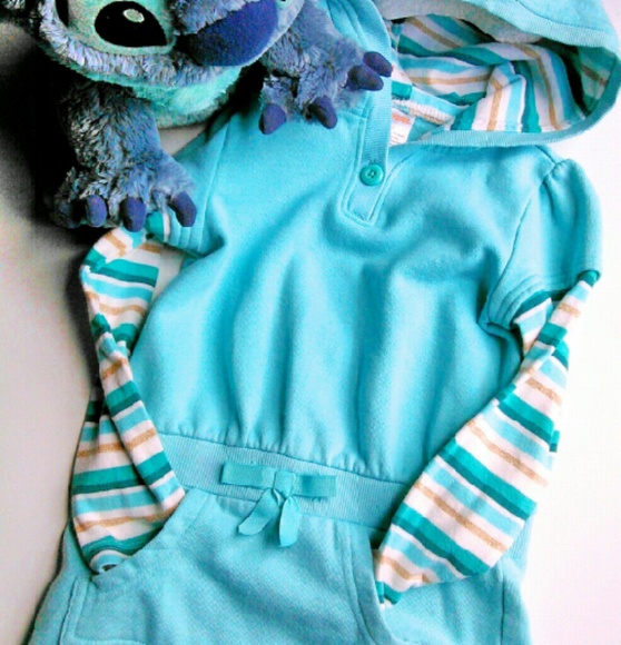 Gymboree Other - 🆒 GYMBOREE HOODED SWEAT SHIRT SWEATSHIRT DRESS