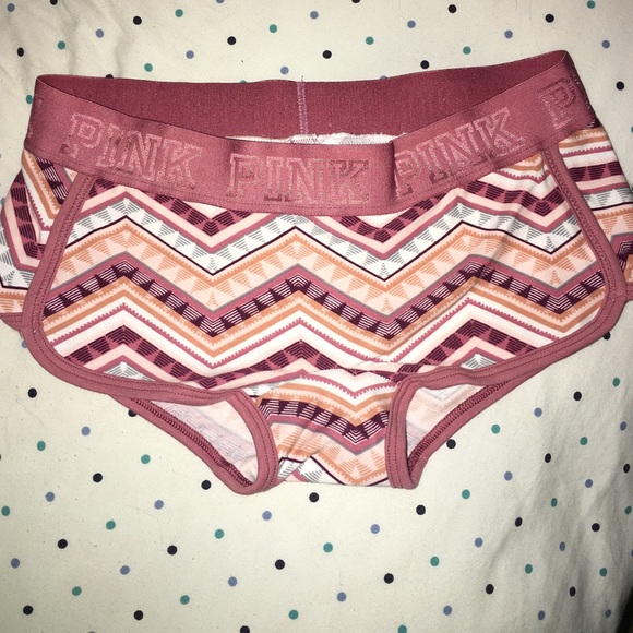 PINK boyshort panties