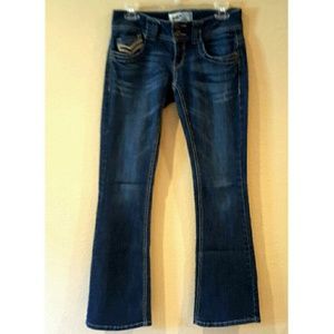 Bootcut dark wash jeans