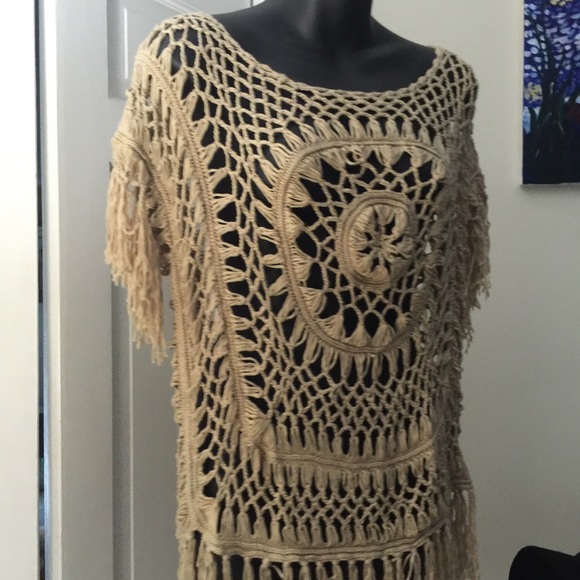 Boho crochet top