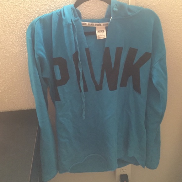 PINK VS deep V hoodie