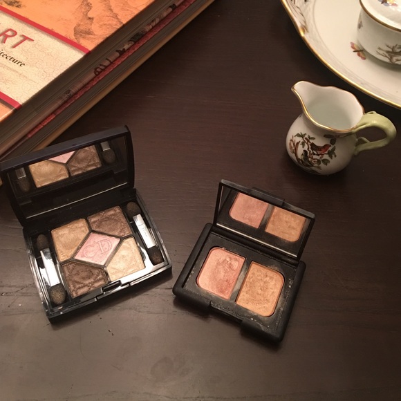 【sold】Dior 5 color and Nars dual eyeshadow