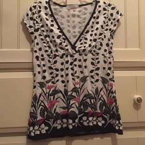Charlotte Russe Leaf Top
