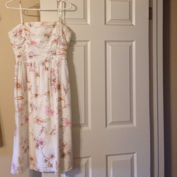 Floral knee length