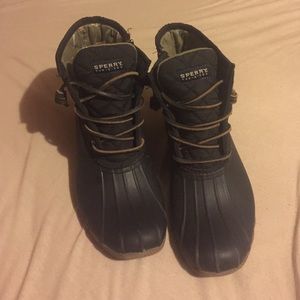 Sperry duck boots size 7