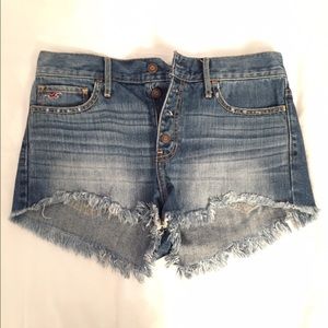 Hollister jean shorts